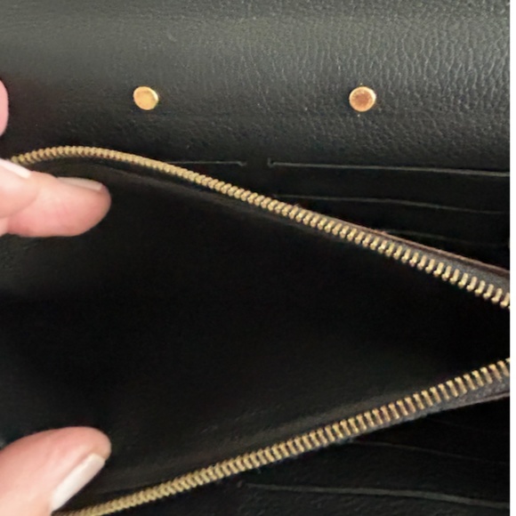 Louis Vuitton large Pallas Wallet in noir black - Picture 6 of 6